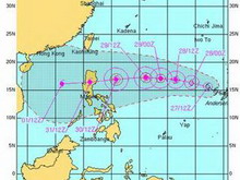 новый мощный тайфун надвигается на филиппины, которые ещё не отошли от предыдущих ударов стихии