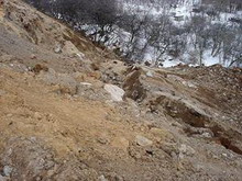 5 домов погребены под оползнем в киргизии